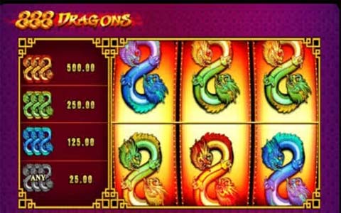 สัญลักษณ์ของเกม 888 Dragons